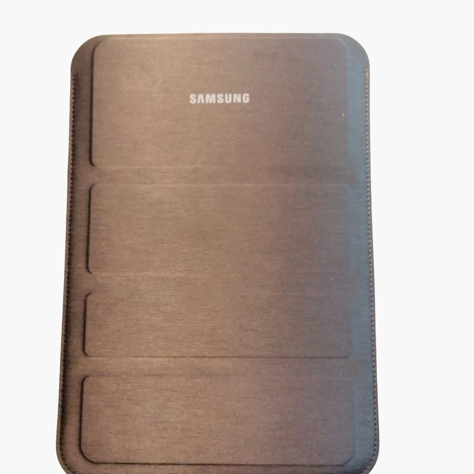 Funda delgada con soporte para tableta Samsung Galaxy Tab negra 9x6 pulgadas Foto 3 de 4