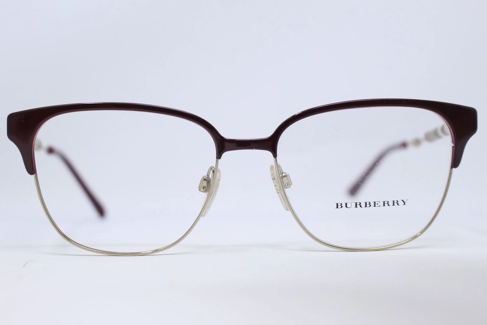BURBERRY mod B1313 Q col 1238 sz 53/16 Eyeglasses Frame MI ITALY