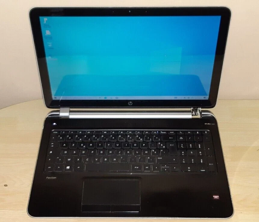 PC PORTABLE HP-15n06sf 15,6 Tactile AMD A10 @ 5Th. WINDOWS10 OFFICE BATTERIE OK - Photo 3/4
