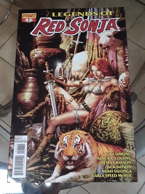 Legends of Red Sonja #1 (Dynamite 2013) Gail Simone / Nancy A. Collins