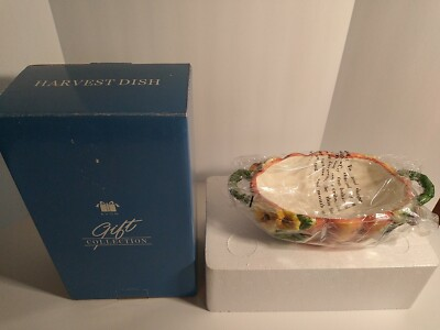 #ad #ad Harvest Dish In Original Box Avon Gift Collection $6.25