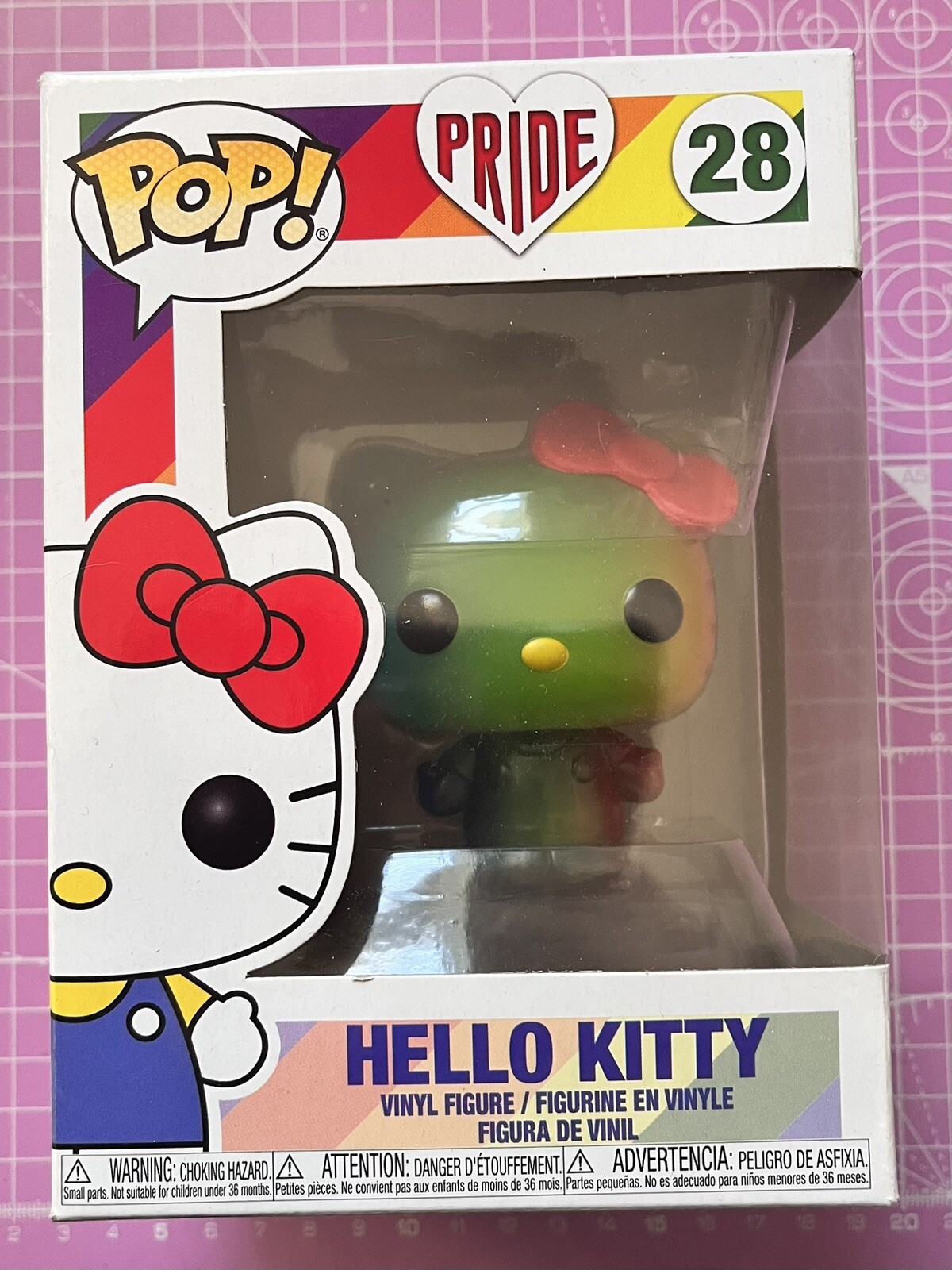 Pride Hello Kitty 28 Pop Vinilo Funko Corner Damage *Ver Foto*