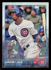 Junior Lake 2015 Topps #95 Chicago Cubs Baseball Card