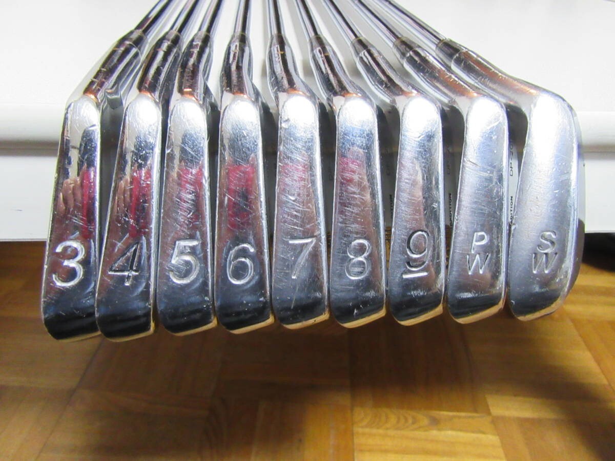 Dunlop Maxfli DP-201 Iron Set 9pcs 3-Pw,Sw Flex S Stiff Dynamic 