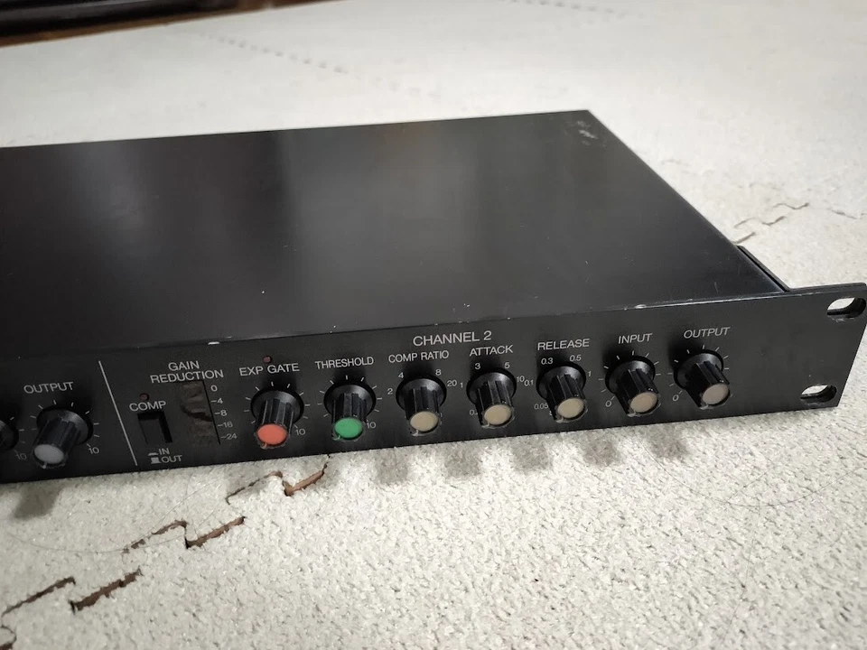 YAMAHA GC2020BII 2 Channel Compressor Limiter Used Free Shipping from Japan - Image 3 of 4