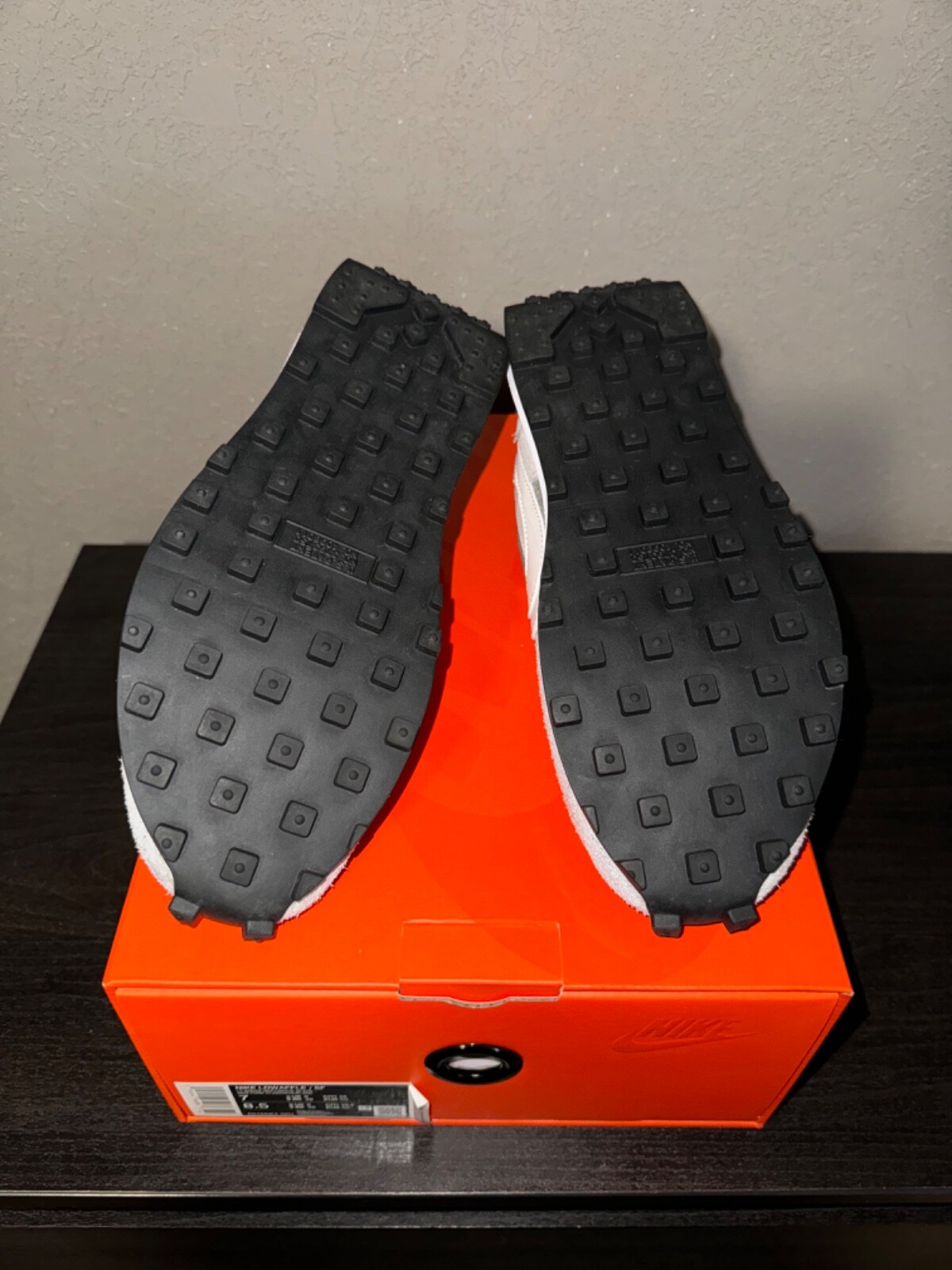 SACAI X NIKE Taglia 7 Nike LDV Waffle x design frammenti x grigio Sacai