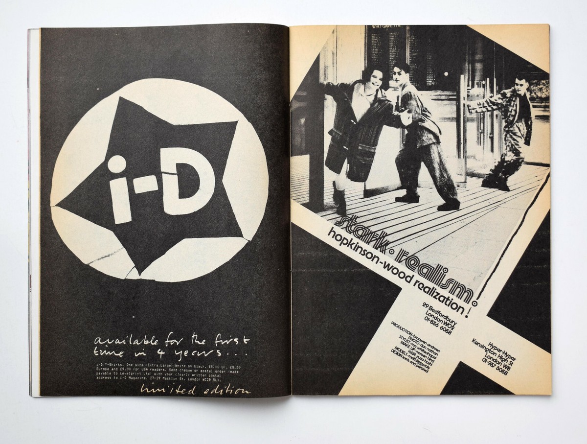 i-D Magazine N°33 February 1986 I-D Magazine 1986 – The Face & I-D Archive