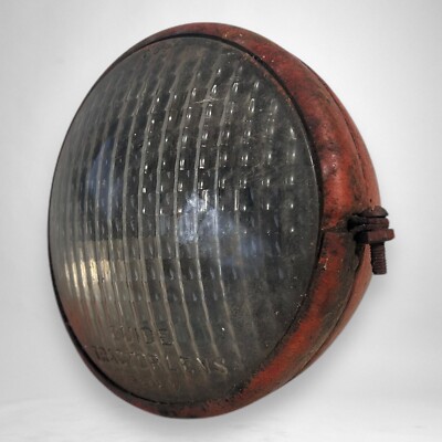 Vintage Guide Script Tractor Light Lens 924210 Rat Rod Truck Custom