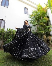 Designer LEHENGA CHOLI INDIAN BOLLYWOOD WEDDING PARTY PAKISTANI WEAR