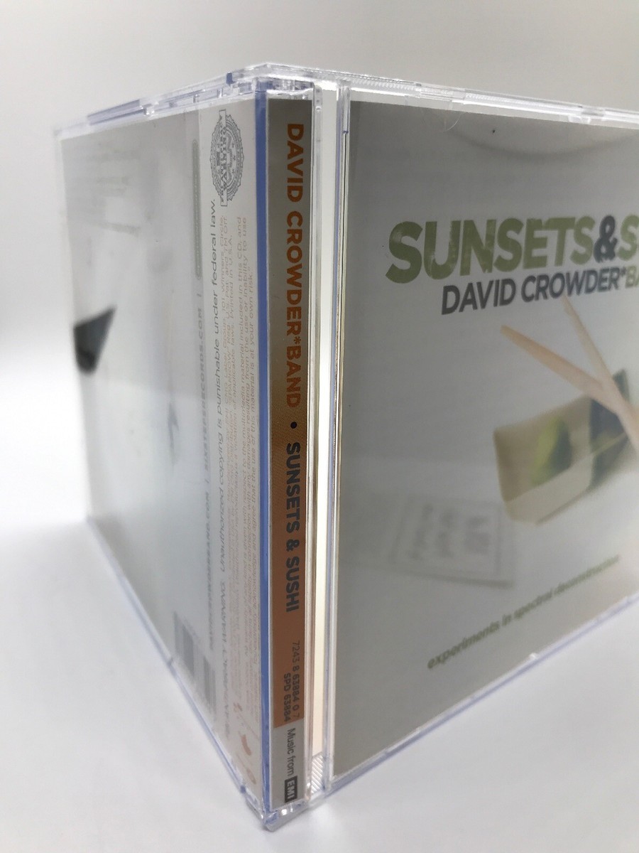 David Crowder - Sunsets & Sushi - CD 724386388407| eBay