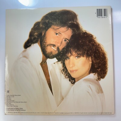 Guilty Vinyl Record LP Album Barbara Streisand Barry Gibb Columbia
