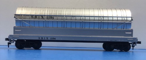 HO Scale "Standard Brands" SBIX 1594 Vinegar Vat Tanker Freight Train / #2 - Picture 9 of 12