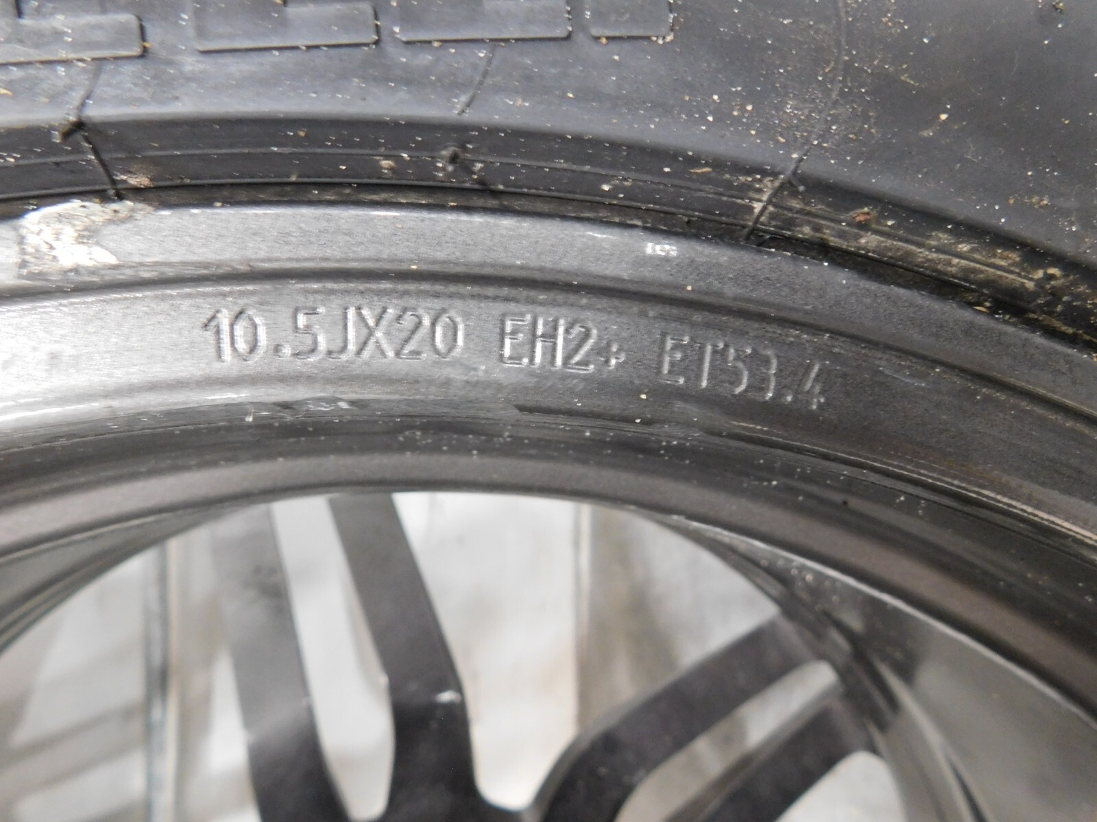 2015 11 12 13 14 16 Ferrari FF OEM 20" Rear Wheel / Tire #2  #7170 KK3