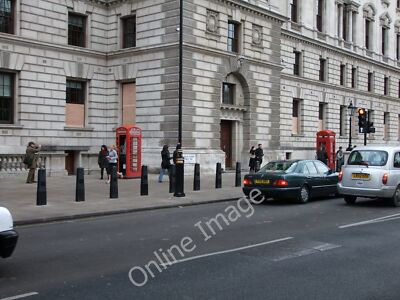 Foto 12x8 HM Treasury Westminster Die Fenster sind nach da c2010 mit Brettern versehen