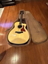 Taylor 214CE-K Acoustic Electric Spruce Koa Natural Guitar & Bag #2140 Used