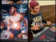 Jackson Drake Signed Metallic 8x10 Proof WWE ID Promo NXT EVOLVE AEW