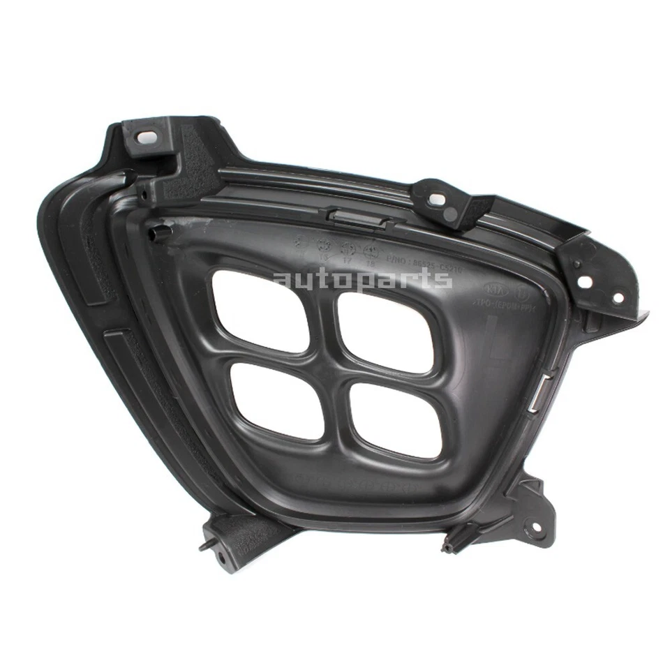 Cubierta de bisel de luz antiniebla genuina izquierda derecha 2EA - 1 JUEGO para Kia Sorento 2016-2020 Foto 4 de 4