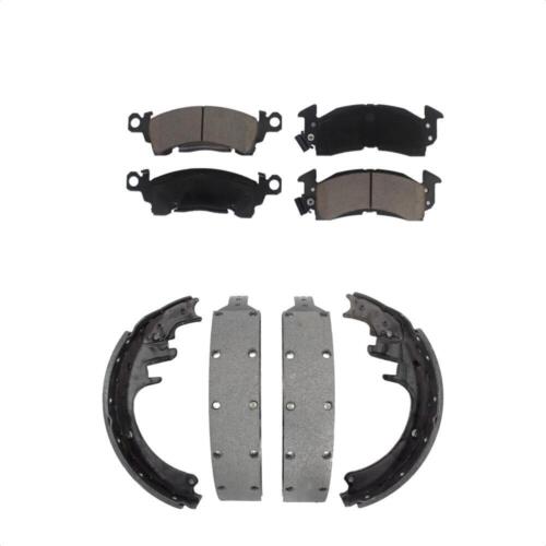 Front Rear Ceramic Brake Pads & Drum Shoes Kit For Chevrolet GMC C20 K2500 C2500 - Bild 1 von 6