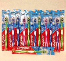 12 Colgate Toothbrush Extra Clean Full / 12 Cepillos Dental Colgate Extra Limpia