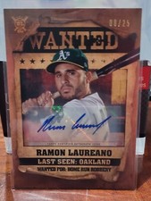 2021 Topps Big League - Wanted Autographs #WT-10 Ramon Laureano /25