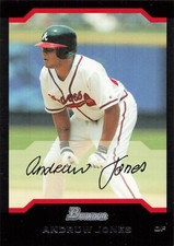 Andruw Jones Bowman 2004 Baseball Card #89
