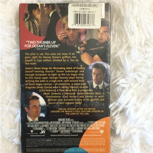 Ocean’s Eleven VHS tape new in original packaging - Picture 9 of 10