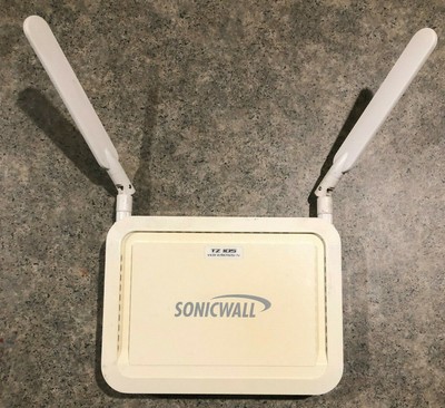 Sonicwall TZ 105W Wireless N Network Firewall - Tested - No Power Adapter 