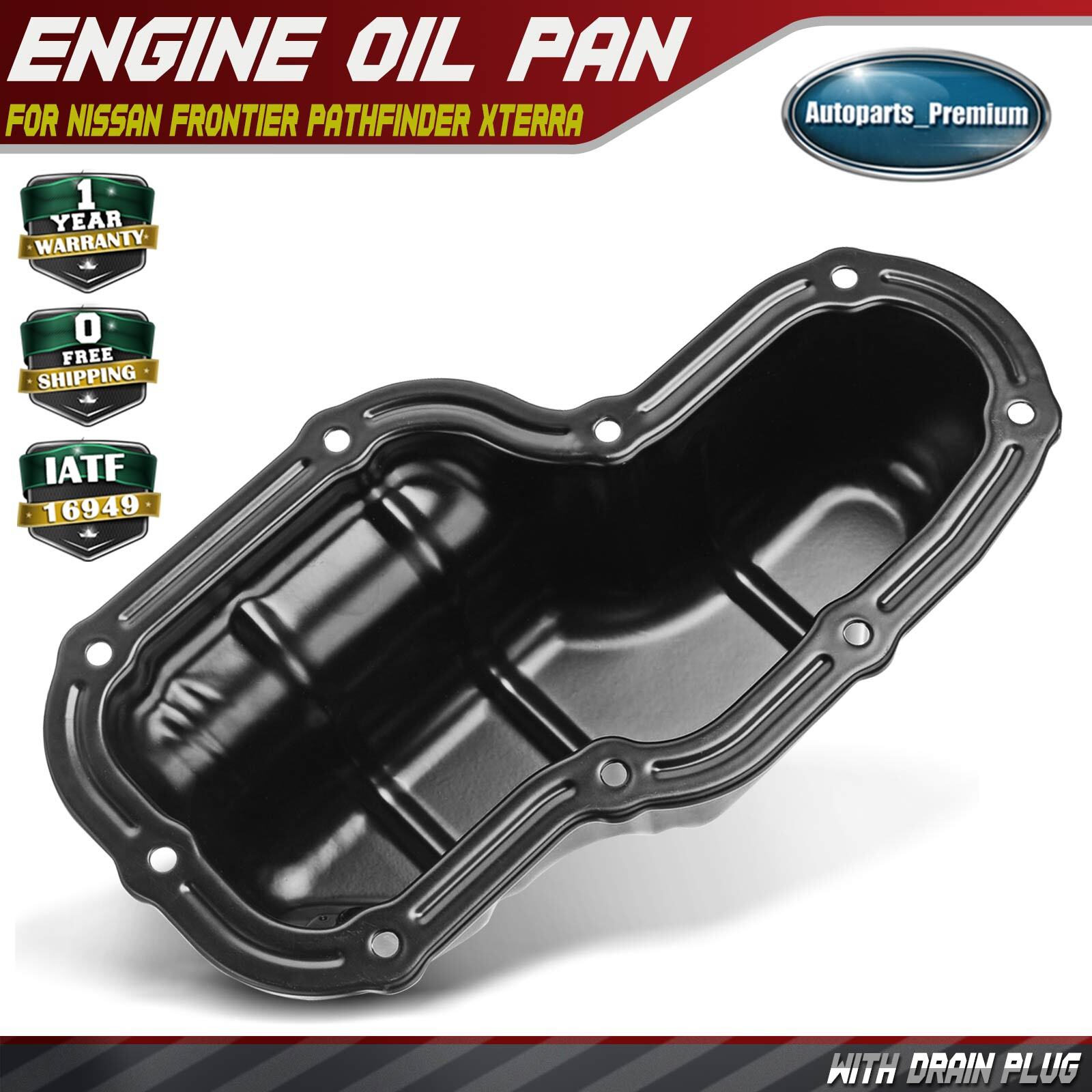 Lower Engine Oil Pan For Nissan Frontier Pathfinder Xterra V6 4.0L 05
