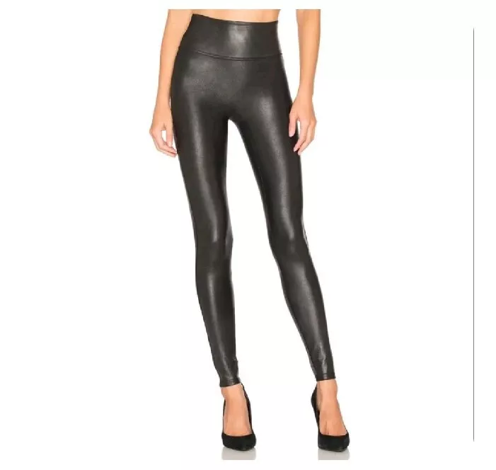 SPANX TALL Faux Patent Leather Liquid Leggings