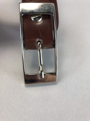 Ceinture Vintage Femme El Campero En Cuir Marron - Taille 73/88 Cm - Occasion