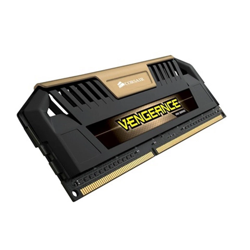 Corsair Vengeance Pro 16GB 2x8GB DDR3 2400MHz PC3-19200 Overclocking RAM Gold AB - Image 4 of 4