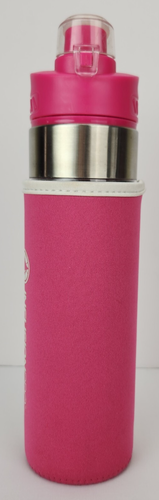Infusion Pro Ausgießer Infuser Wasserflasche Pink Neoprenhülle 24 oz BPA frei - Bild 15 von 17