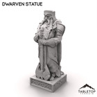 Dwarven Statue - Fantasy DND Dungeons and Dragons