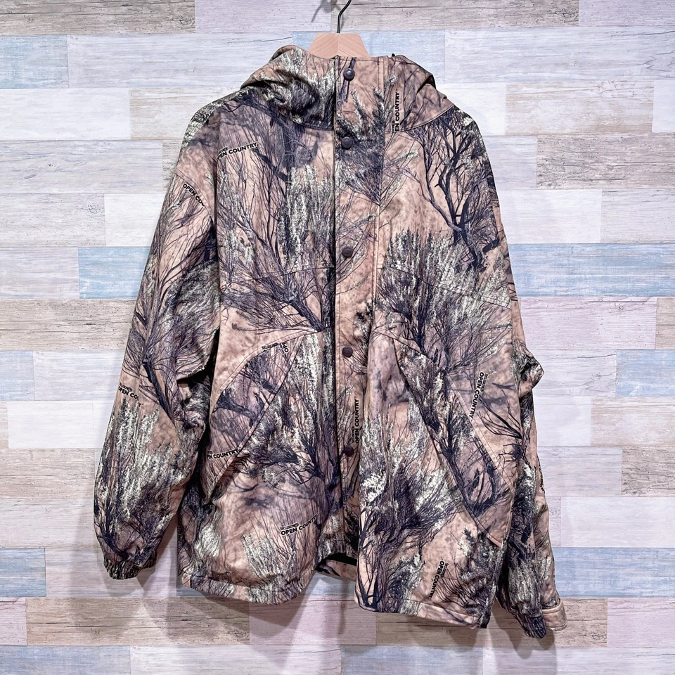 Cabelas Scentlok Suede Hunting Jacket Pants Seclusion 3D Open Country 3XL Tall - Image 2 of 4