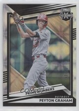 2022 Panini Elite Extra Edition Prime Numbers B 43/63 Peyton Graham #51 0i21