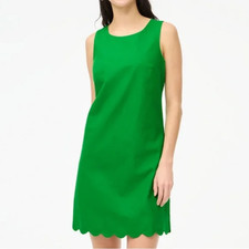 J.Crew Factory Scalloped shift dress 6