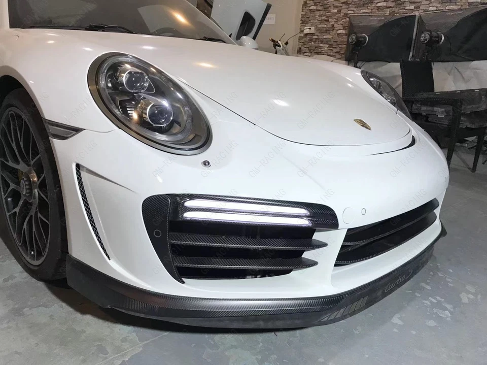 Carbon 911 991.1 &991.2 Turbo&S TPC Front Lip Spoiler for 12-18 Porsche - Image 3 of 4