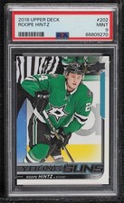 2018-19 Upper Deck Young Guns Roope Hintz #202 PSA 9 MINT 2d8