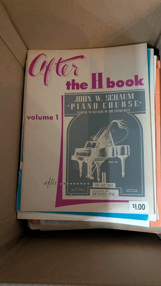 Varied Lot Of Sheet Music And Lesson Books Misc Various Artists 20+ Pounds - Image 3 of 4