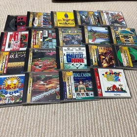 Sega Saturn 19 Game Lot Japan Used