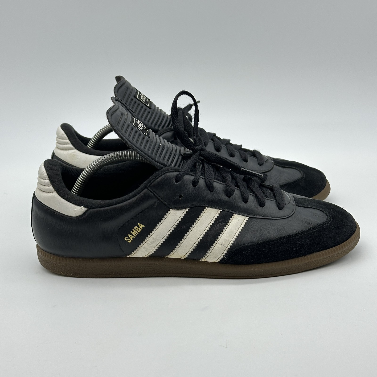 SAOLA Vintage Adidas Samba uomo taglia 11 classico calcio futbol suola gomma 034563 Y2K