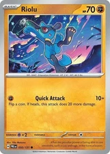 Riolu - 050/131 - Common - Reverse Holo - Near Mint