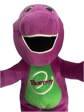 Vintage Plush Barney Playskool Talking Singing Toy 2000 Not Working Broken