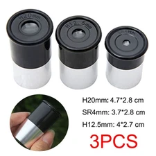 3Pcs Universal 0.965in Telescope Eyepiece Astronomy Photography Acc USA Stock
