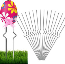 18 Pack Yard Sign Stakes - Heavy Duty Metal Wire Stakes for Garden Lawn Signs 13