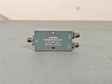 Narda Model: 4456-2 Power Divider. 2.0 - 18.0 GHz. 