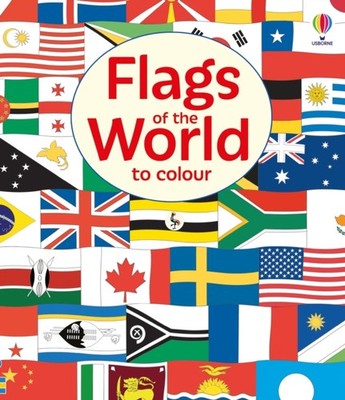 FLAGS OF THE WORLD TO COLOUR by SUSAN MEREDITH Paperback Self Help Business