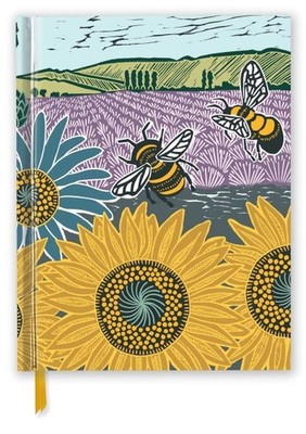 Kate Heiss : Sunflower Fields Blank Sketch Book, Hardcover by Flame Tree Stud...