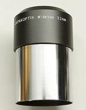 Kasai JapanOptik WideVue 32mm / 2 Inch Barrel Telescope Eyepiece Used