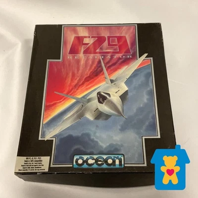 Ocean F-29 Retaliator PC Flight Simulator Boxed 1991 Retro Floppy Disk Game - Image 1 of 3